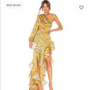 Bronx and Banco Hannah Gown in Multi Color